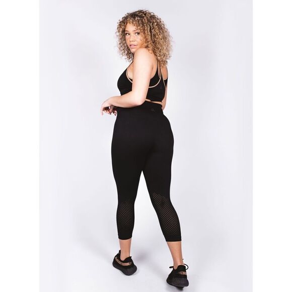 NWT Phat Buddha Seamless Subway Legging in Black OS One Size - Picture 1 of 6